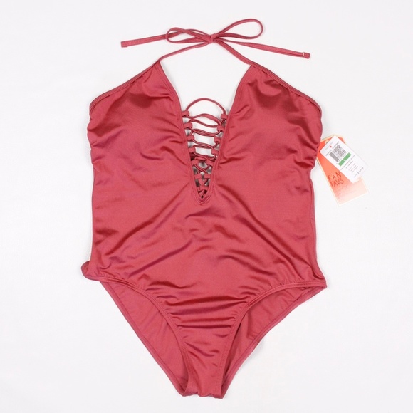 BNWT Sexy lace up Swimsuit - Picture 2 of 6